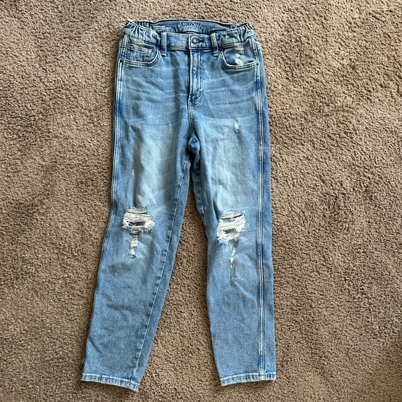 Distressed Blue Jeans - Picture 1 of 2